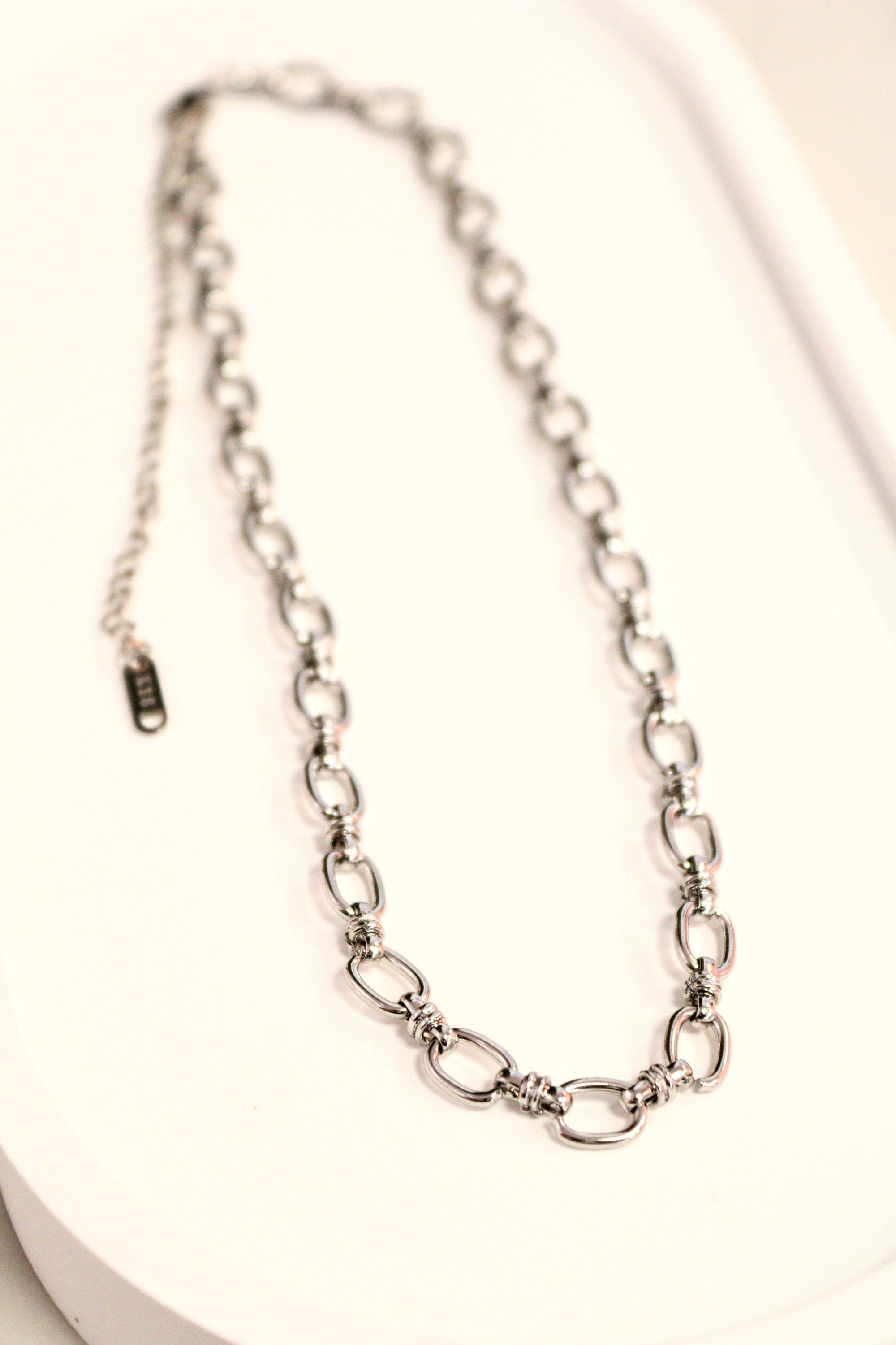 30. Oval Link Chain Necklace