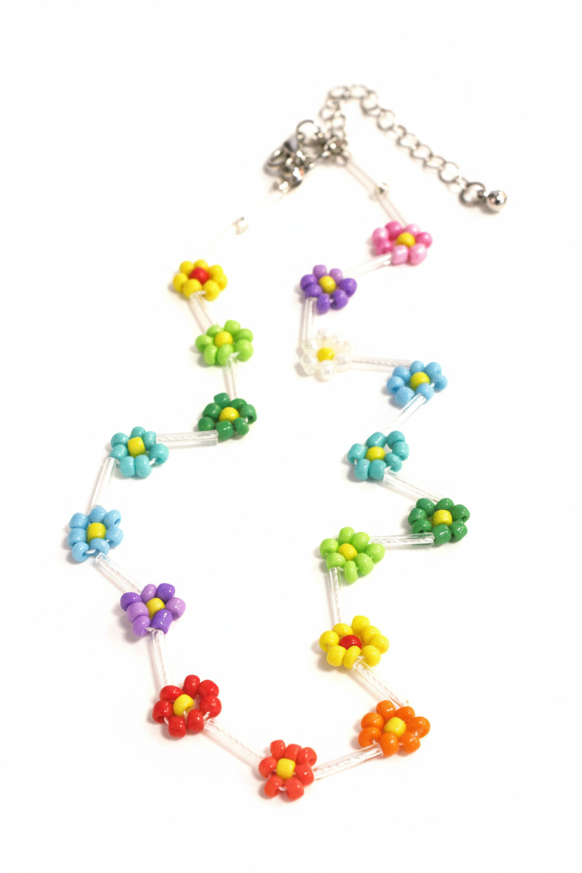 35. Multicolour Beads Necklace