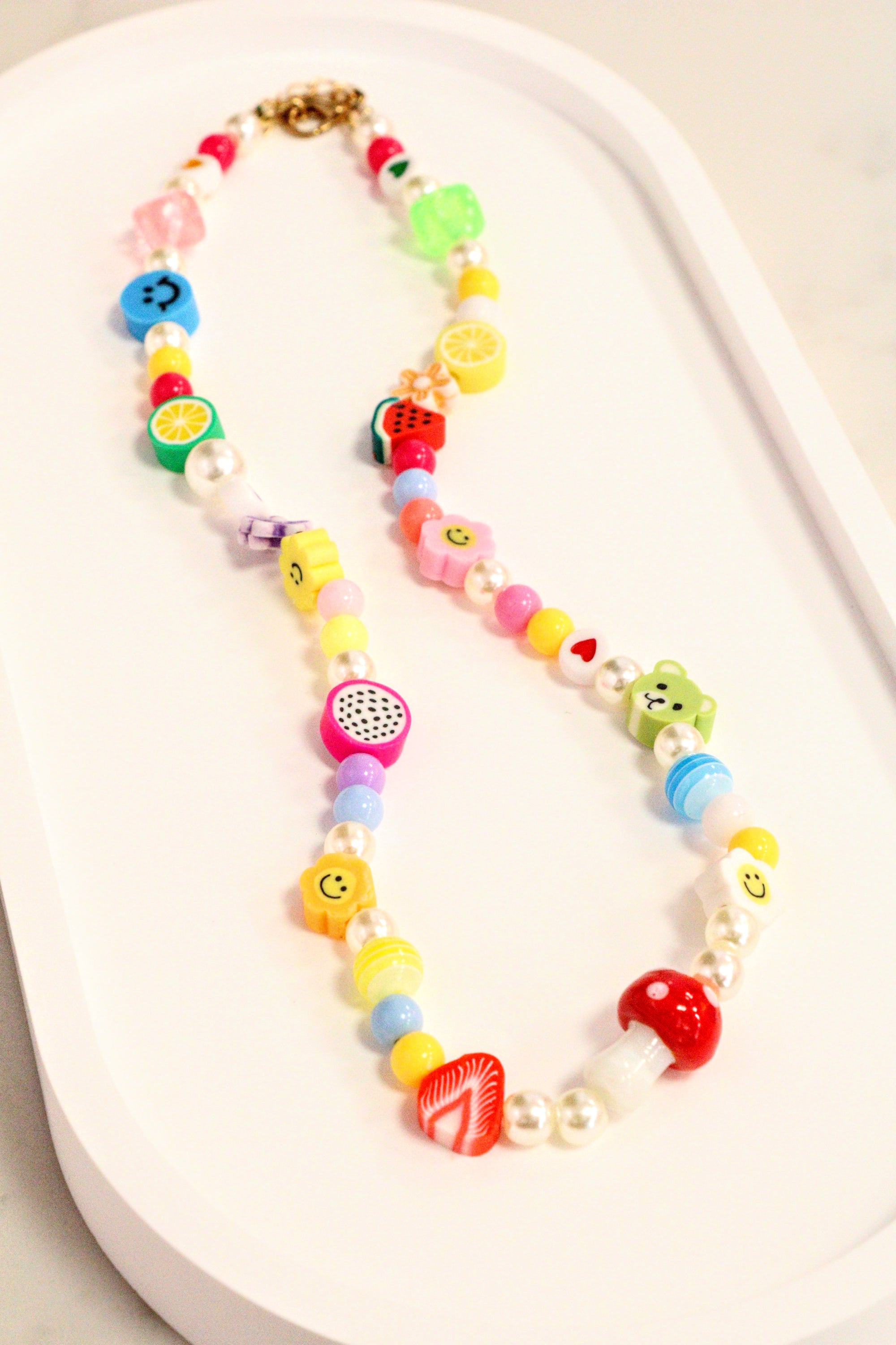 34. Handmade Bead Necklace