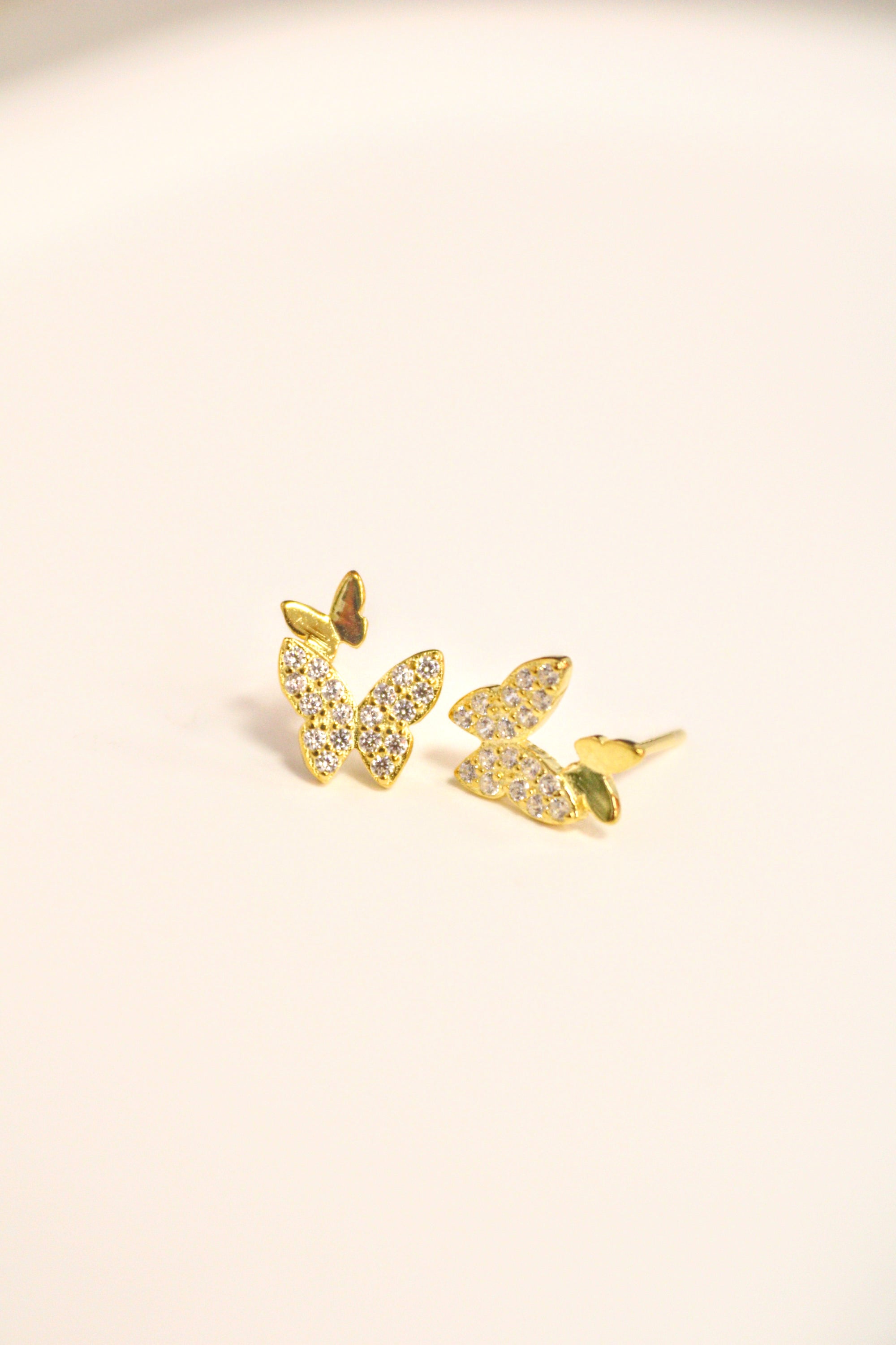 16. Butterfly Cubic Zircon Earrings