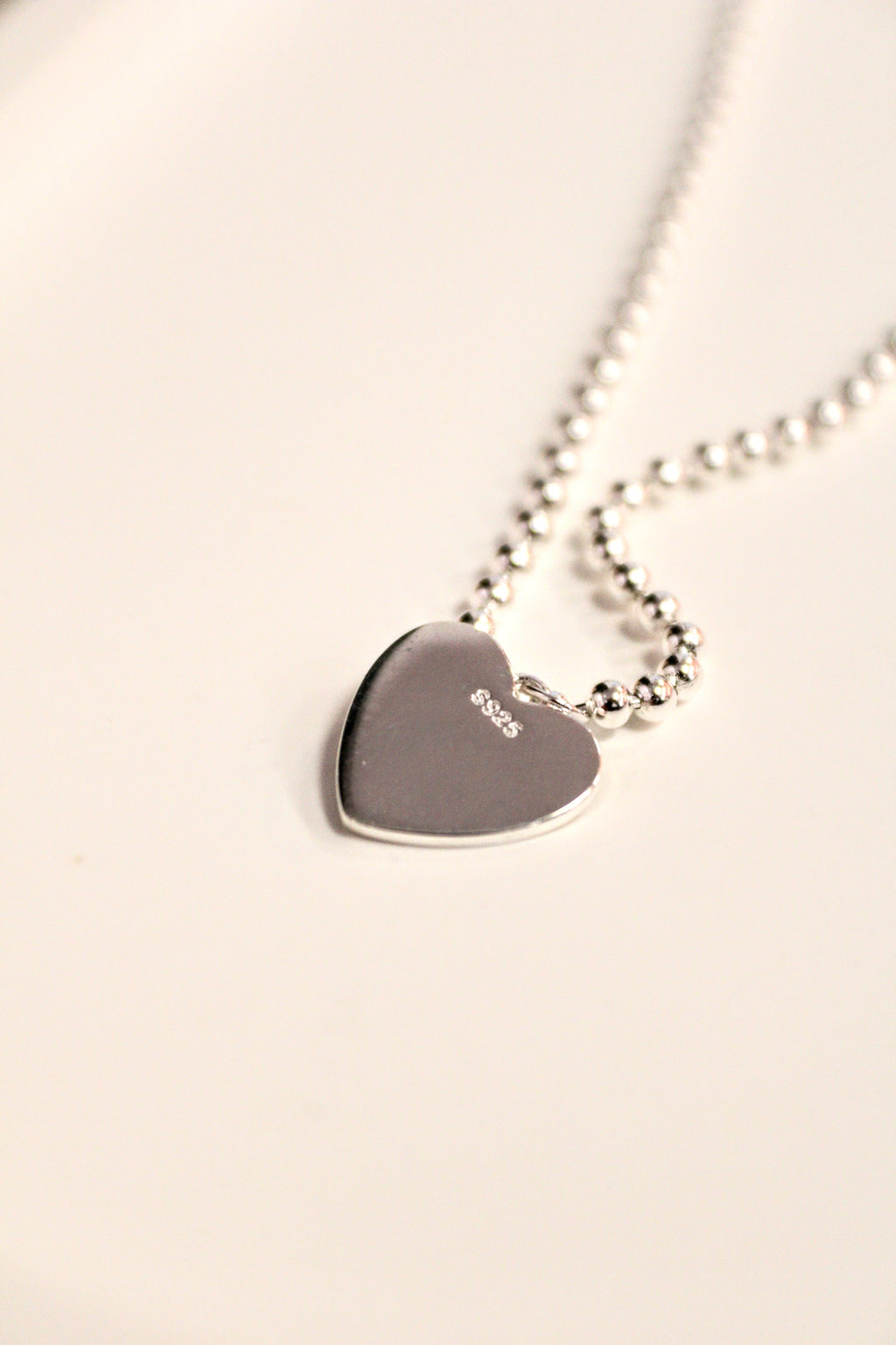 12. Enamel Heart Shape Chain Pendant Necklace