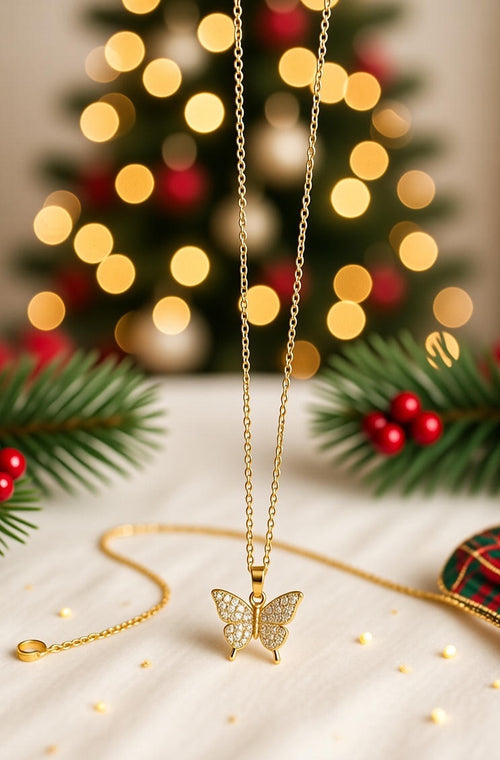 10. Butterfly Pendant Necklace