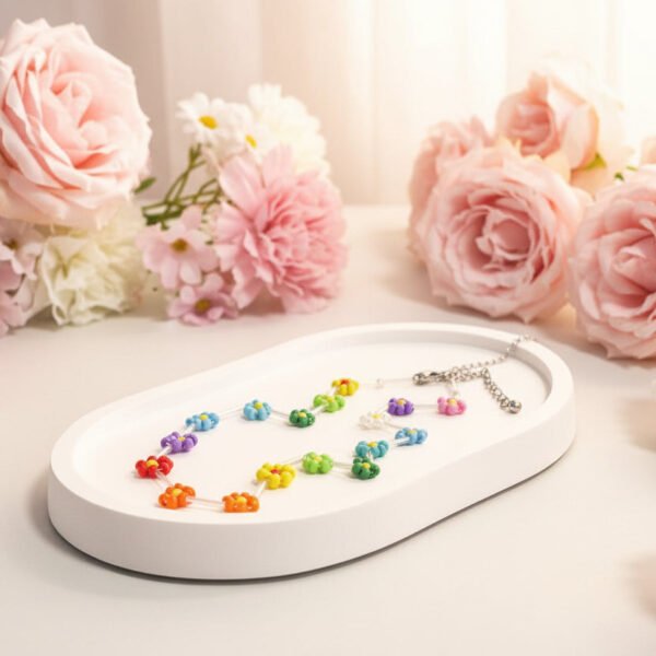 Multicolour Beads Necklace