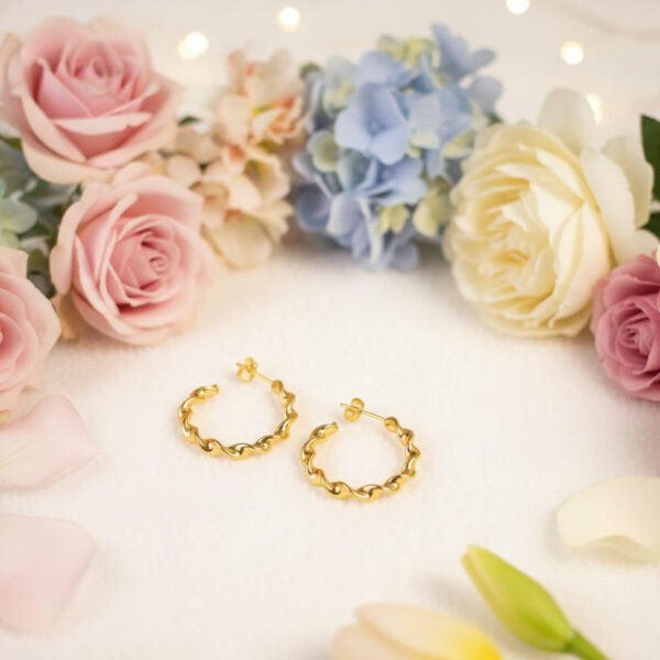 C Twist Earrings